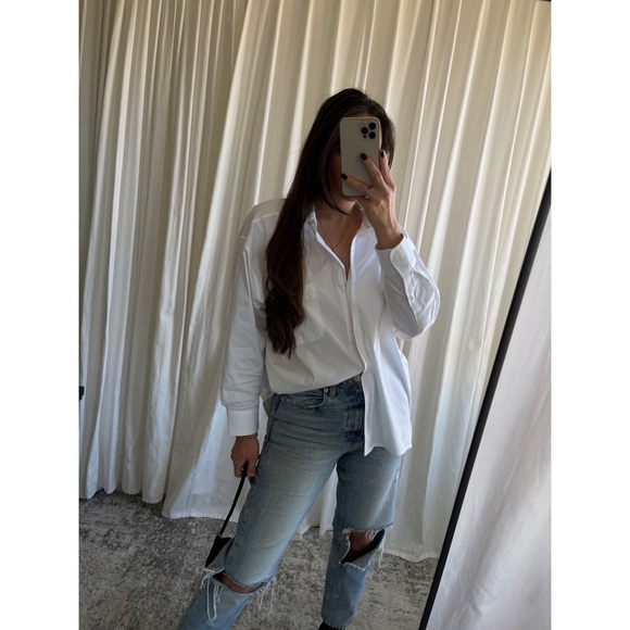 GISELE SHIRT — In White - Picture 9 of 10